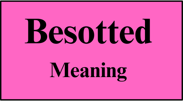 Besotted meaning in Urdu